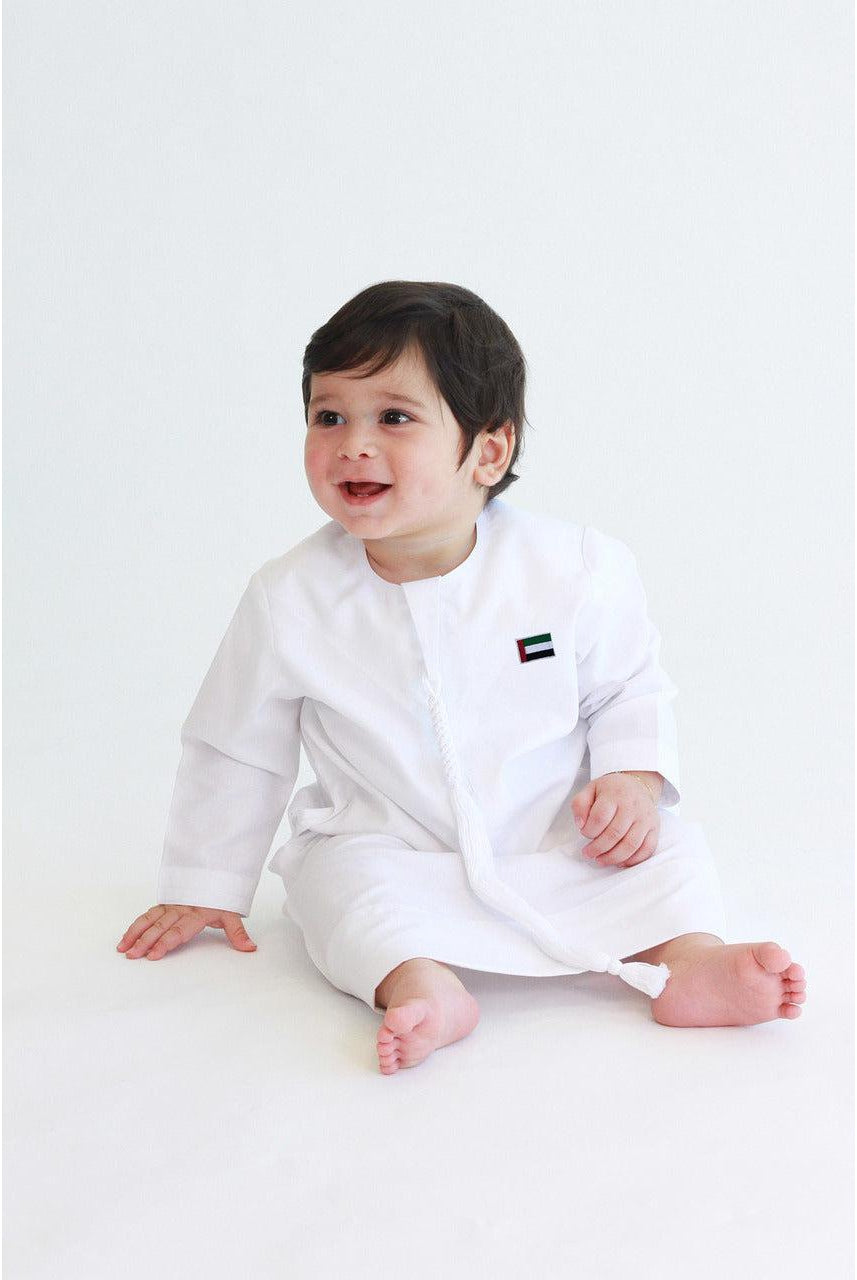 Limited UAE Flag Edition: Kandora - White