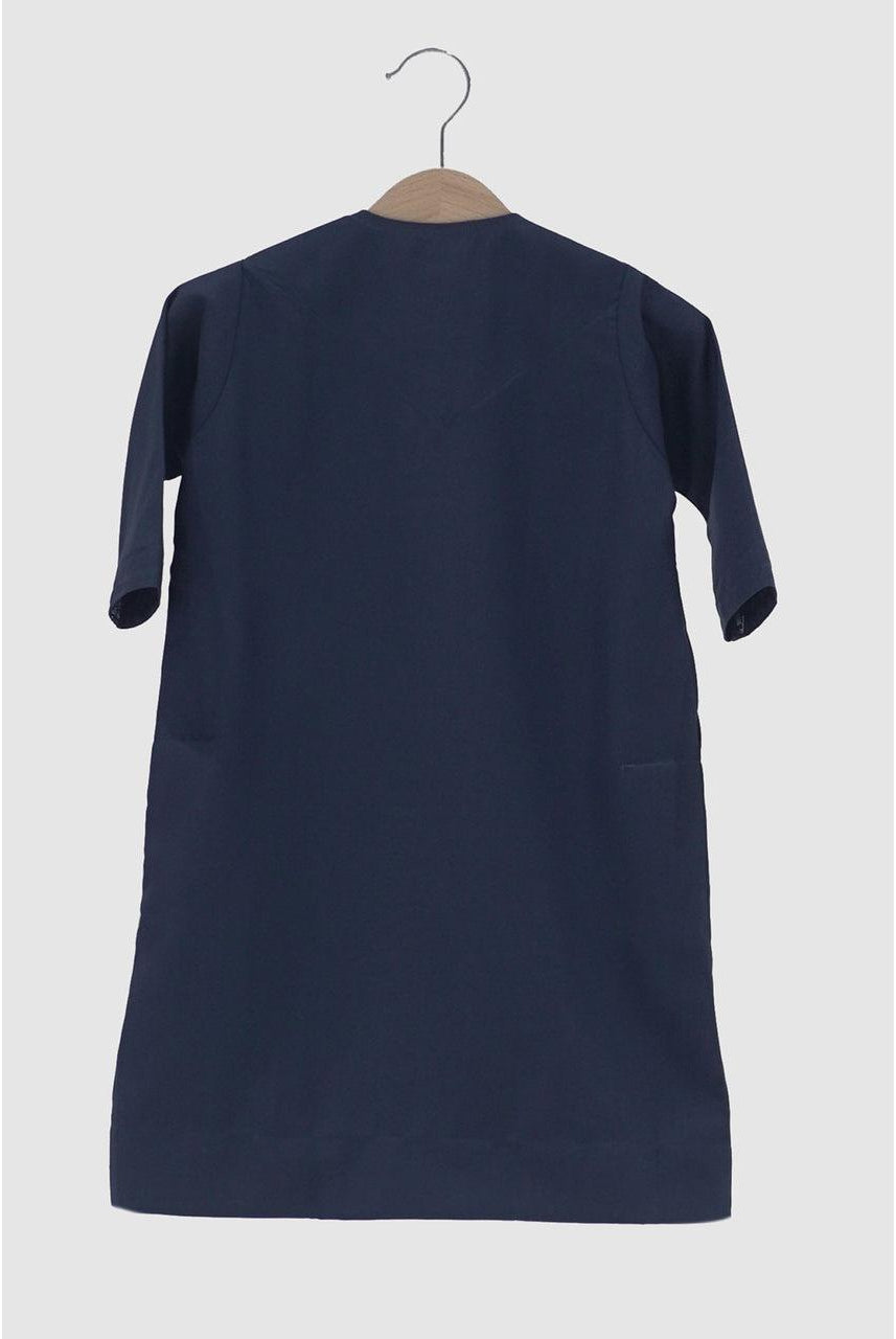 Winter Collection: Kandora - Navy Blue