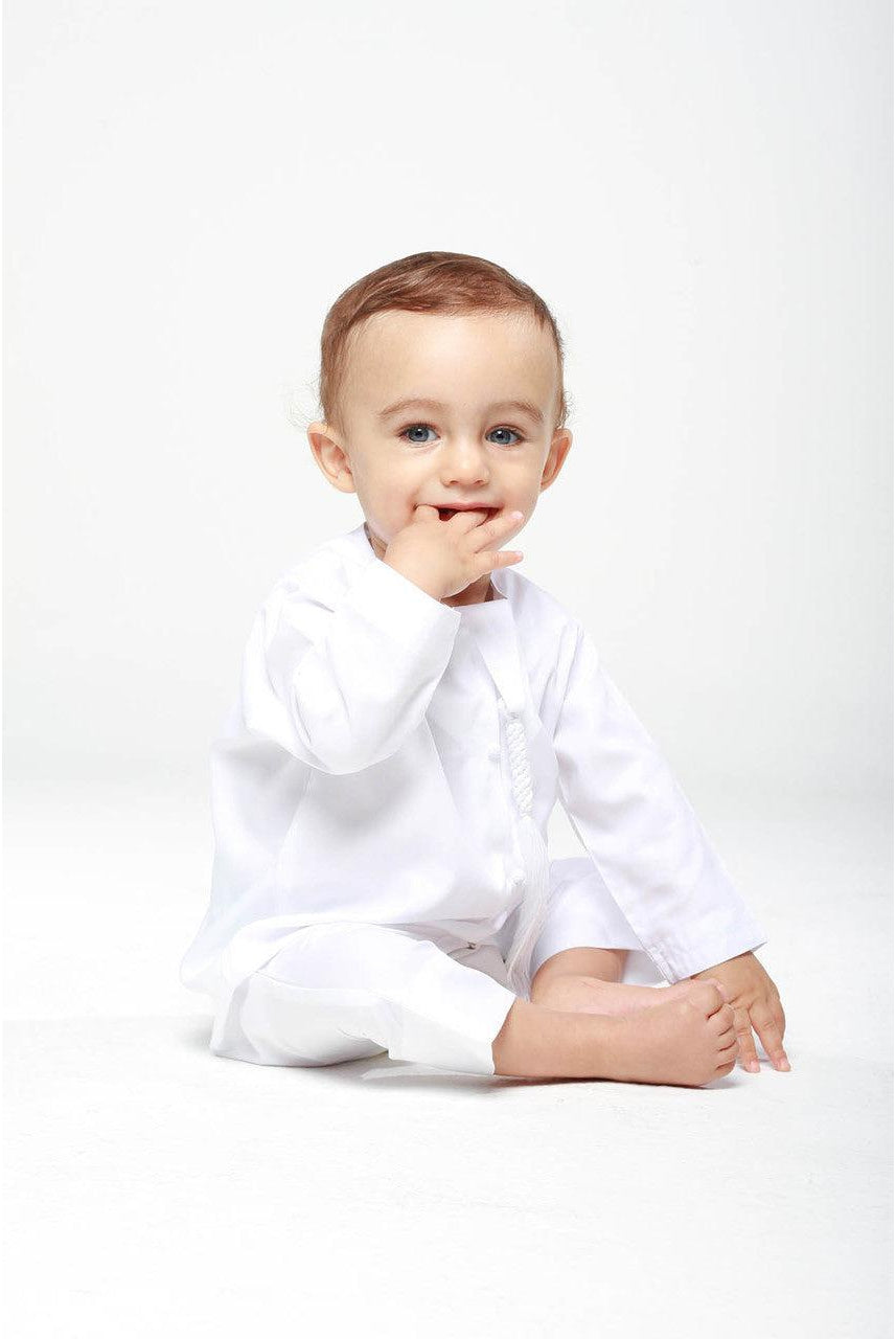 Kandora Onesie - White