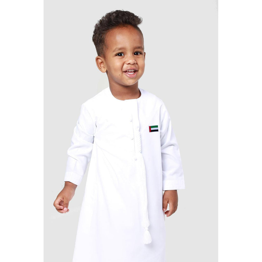 Limited UAE Flag Edition: Kandora - White